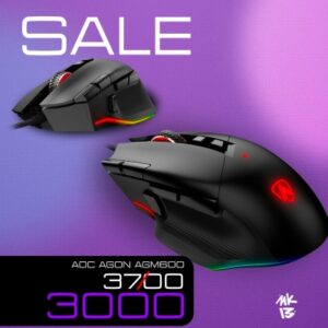 i5-13400f,RTX 5060 Игровая мышь проводная AOC AGON AGM600